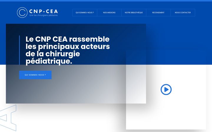 Screenshot of cnpcea.fr