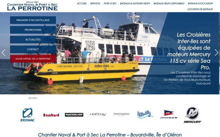 Screenshot of cnperrotine.com