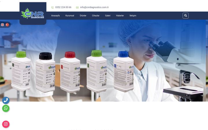 Екранна снимка на cnrdiagnostics.com.tr