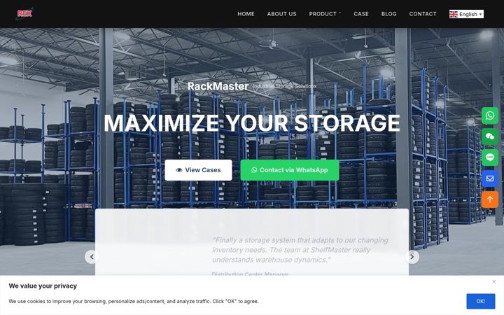 Screenshot of cnrexmetal.com