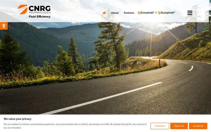 Screenshot of cnrgtech.com