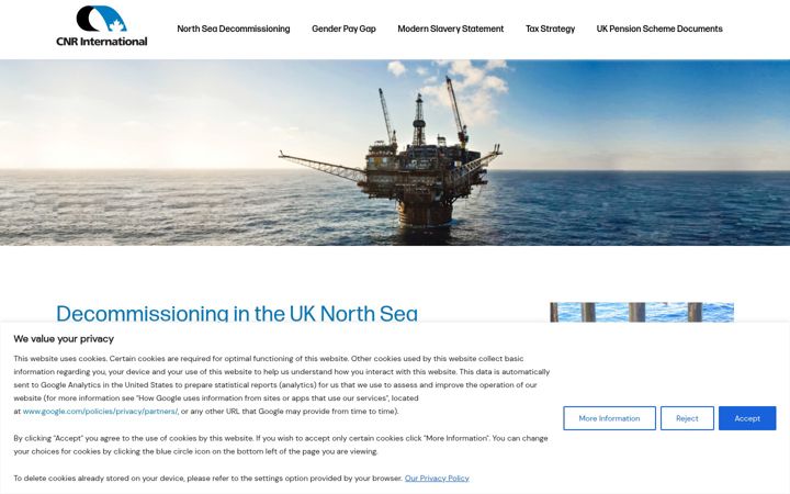 Screenshot of cnrinternational.co.uk