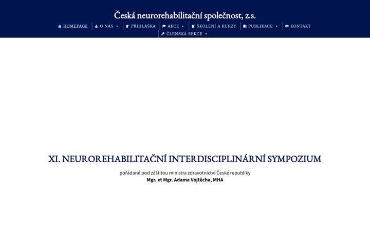 Screenshot του cnrs.cz