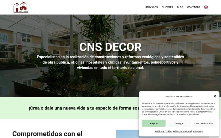 Screenshot of cnsdecormore.com