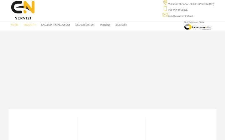 Screenshot of cnserviziitalia.it