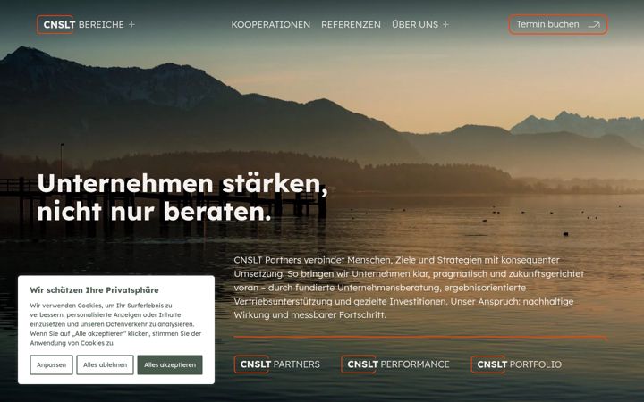 Screenshot of cnsltpartners.com