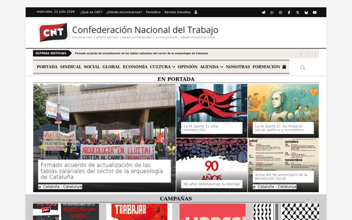 Screenshot of cnt.es