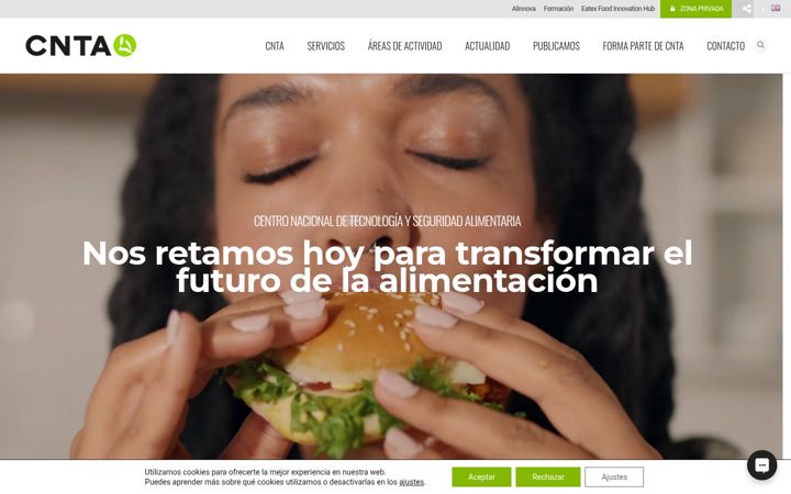 Screenshot of cnta.es