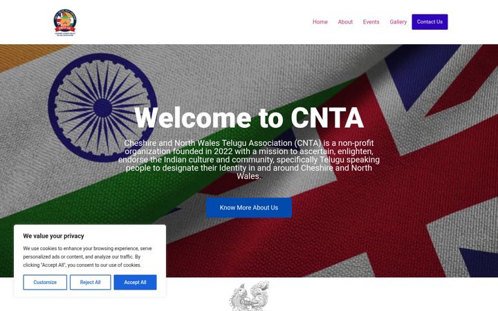 Screenshot of cnta.uk