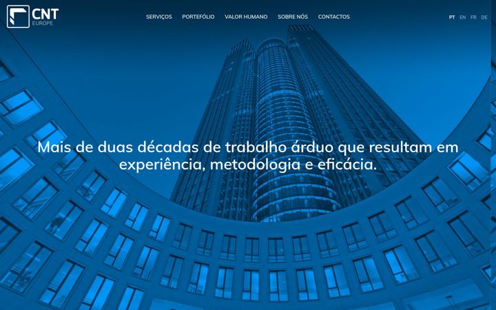 Screenshot of cnteurope.com