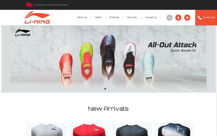 Screenshot of cntsport.com
