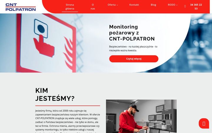 Screenshot of cntsystem.pl