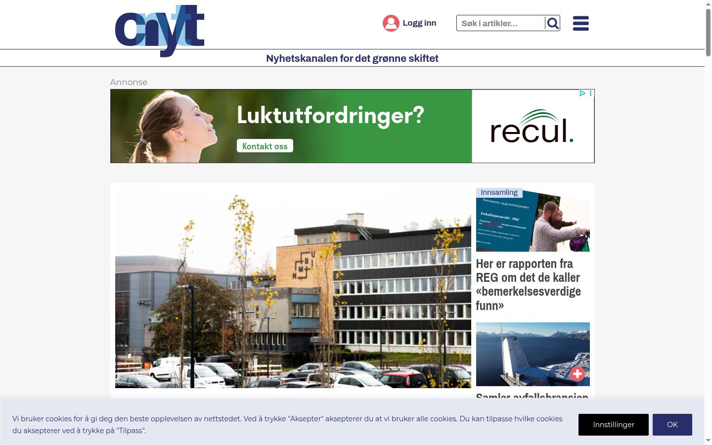 Sutikimo reklamjuostės, rodytos prieš bet kokią sąveiką, ekrano kopija
