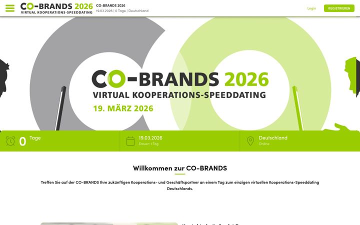 Screenshot of co-brands.de