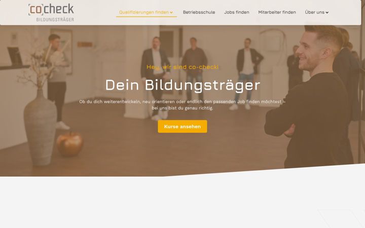 Screenshot of co-check.eu