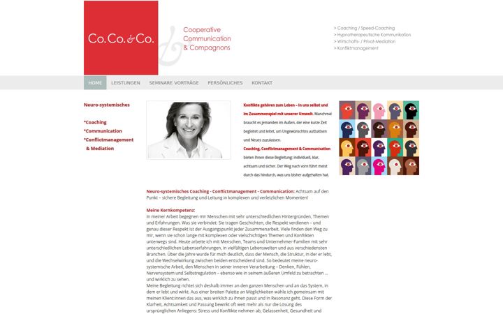Screenshot of co-co.me