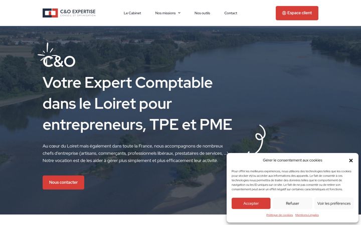 Screenshot of co-expertise.fr