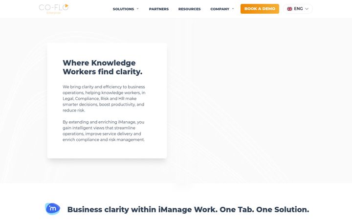 Screenshot of co-flo.com.au