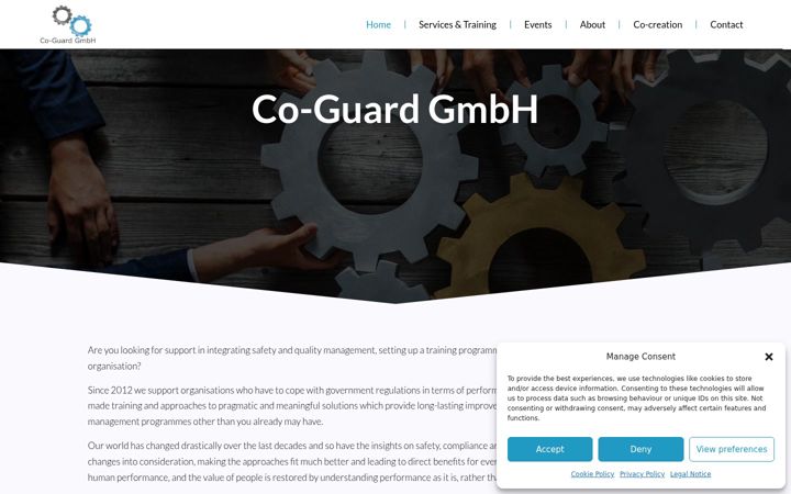 Screenshot of co-guard.com