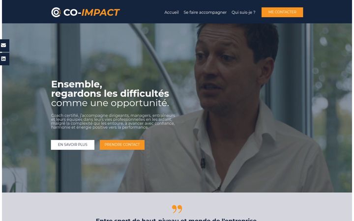 Screenshot of co-impact.fr