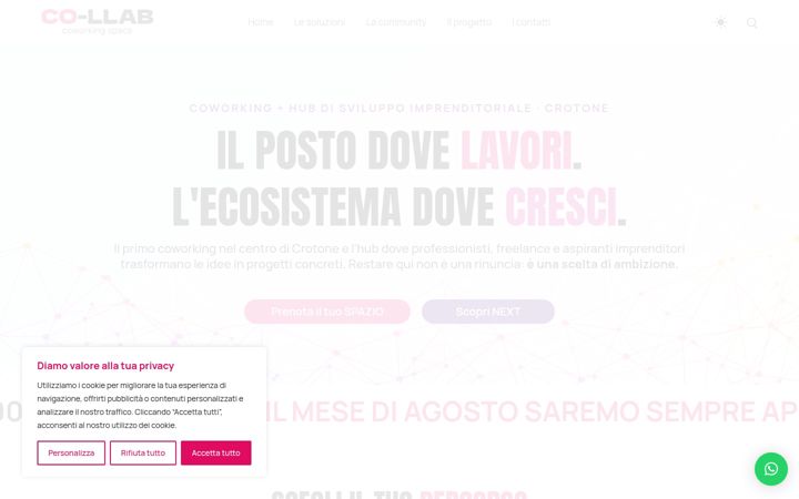 Screenshot of co-llab.it
