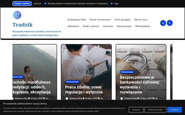 Screenshot of co-na-tradzik.pl