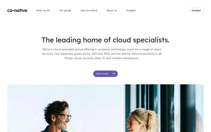 Screenshot of co-native.com