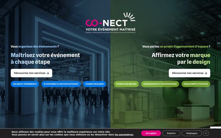 Screenshot of co-nect.fr