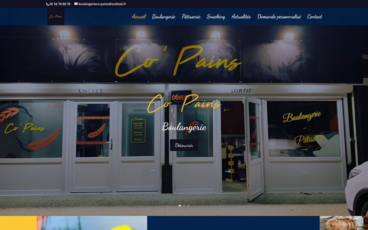 Screenshot of co-pains-medoc.fr