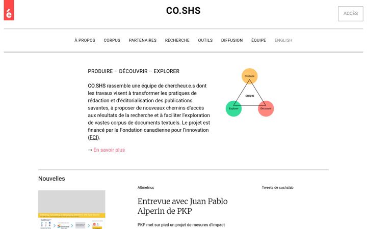 Screenshot of co-shs.ca