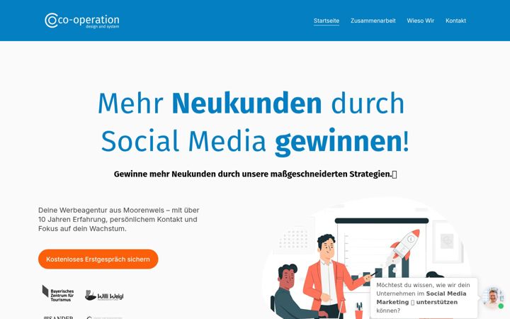 Screenshot of co-social.de