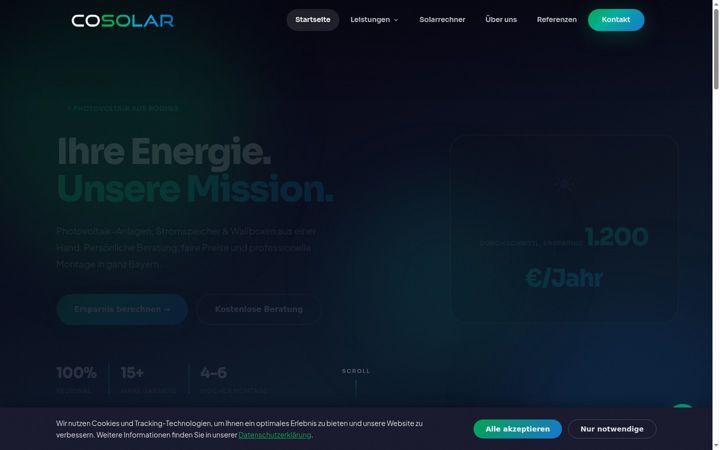 Screenshot of co-solar.de