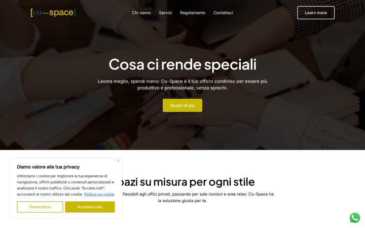 Screenshot of co-space.it
