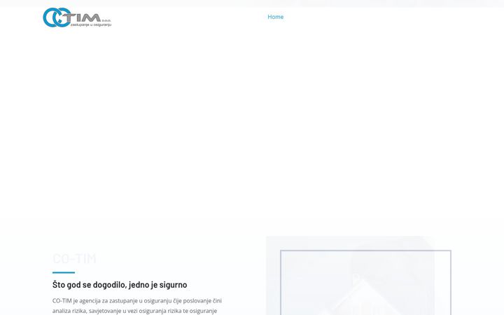 Screenshot van co-tim.hr