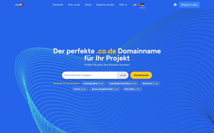 Screenshot of co.de