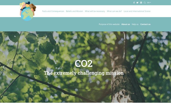 Screenshot of co2-the-extreme-challenging-mission.be