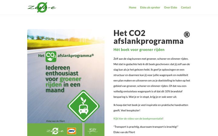 Kuvakaappaus sivustosta co2afslankprogramma.nl