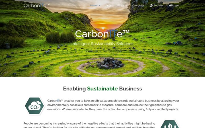 Screenshot of co2it.co.uk