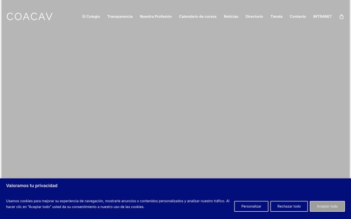 Screenshot of coacav.com