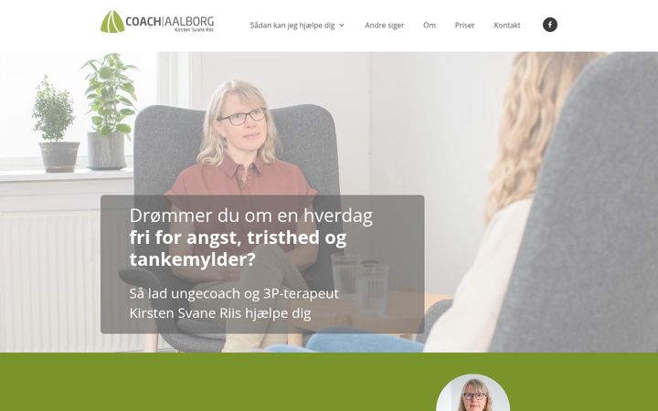 Screenshot of coach-aalborg.dk