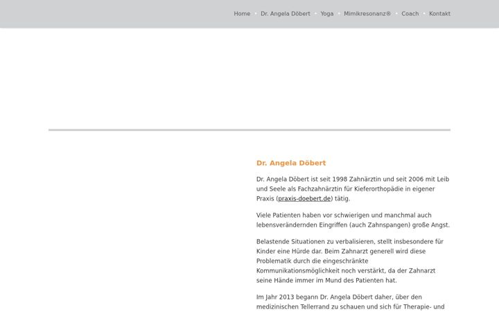 Screenshot of coach-doebert.de