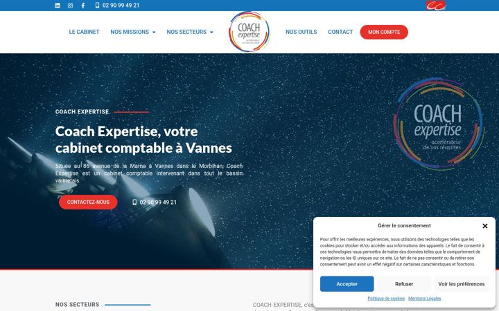 Ekrano kopija coach-expertise.fr