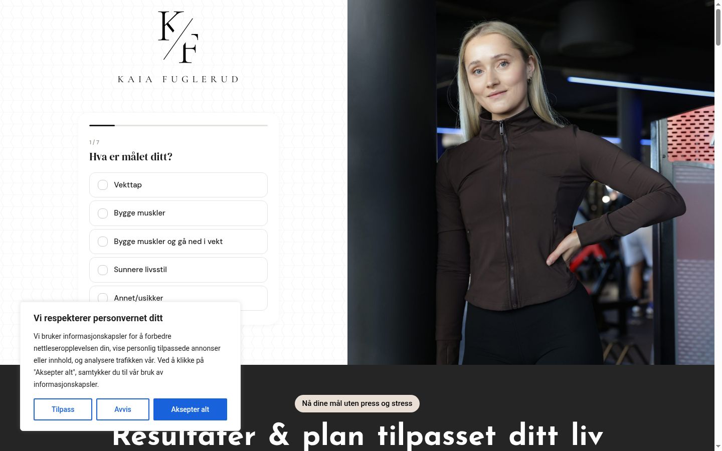 Sutikimo reklamjuostės, rodytos prieš bet kokią sąveiką, ekrano kopija