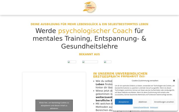 Screenshot of coach-mentaltrainer.de