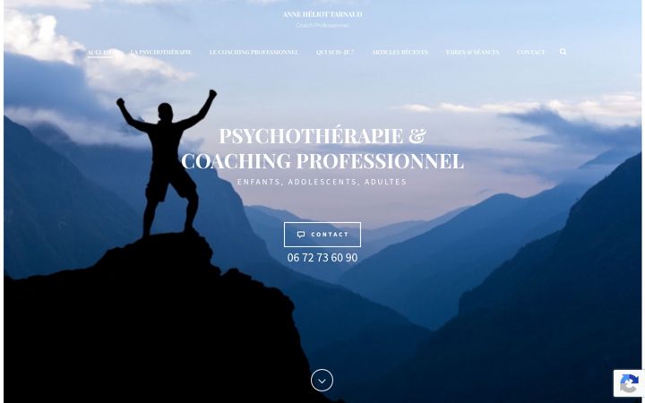 Screenshot of coach-psychotherapie.com