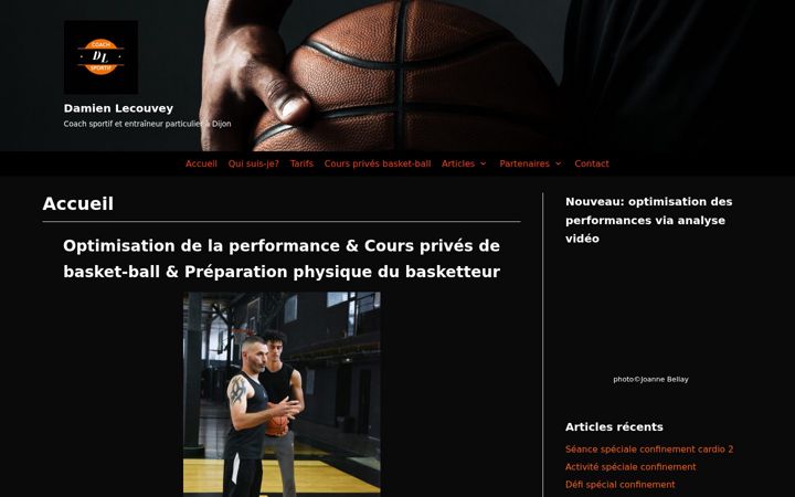Ekrano kopija coach-sportif-dijon.fr