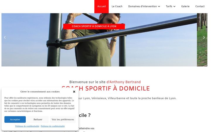 Screenshot of coach-sportif-lyon-anthony-bertrand.fr