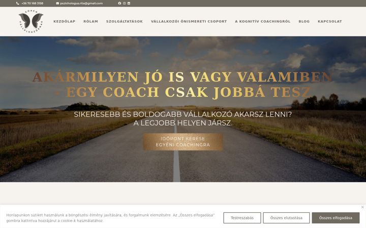 Screenshot του coach-vallalkozoknak.hu