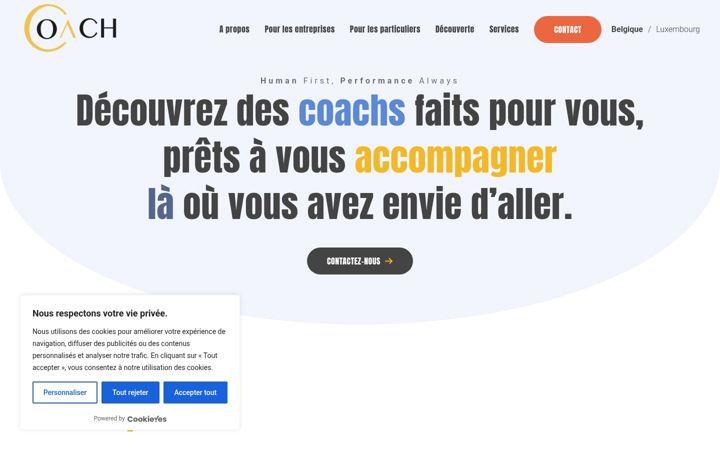 Screenshot of coach2.be