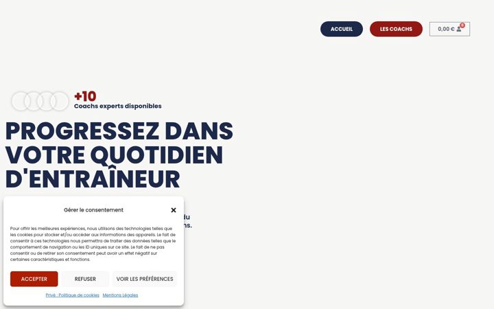 Screenshot of coachacoach.fr